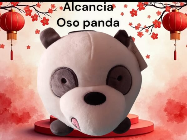 Alcancía Panda Peluche