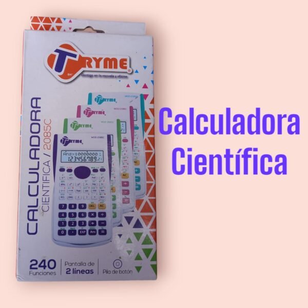 Calculadora cientifica Tryme-secundaria-bachillerato