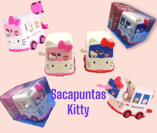 Sacapuntas Autobus Escolar de Kitty