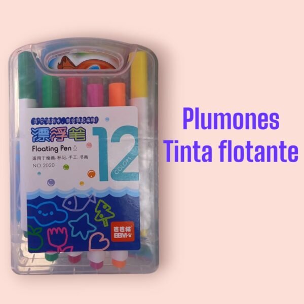 Plumones de tinta flotante