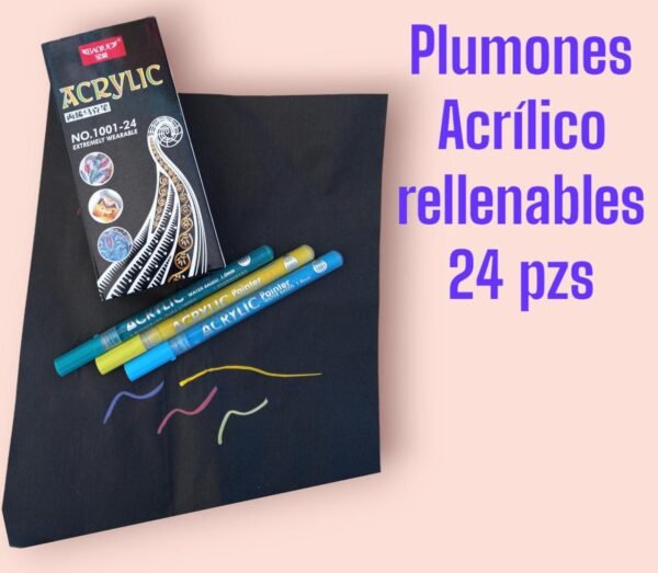 Plumones Acrilicos - Image 2