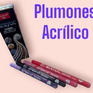 Plumones Acrilicos