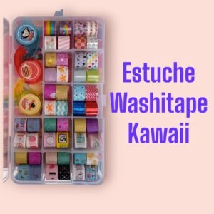 Estuche washitape Kawaii