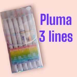 Plumas 3 lineas