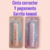 Cinta corrector y pegamento de garrita kawaii - Image 2