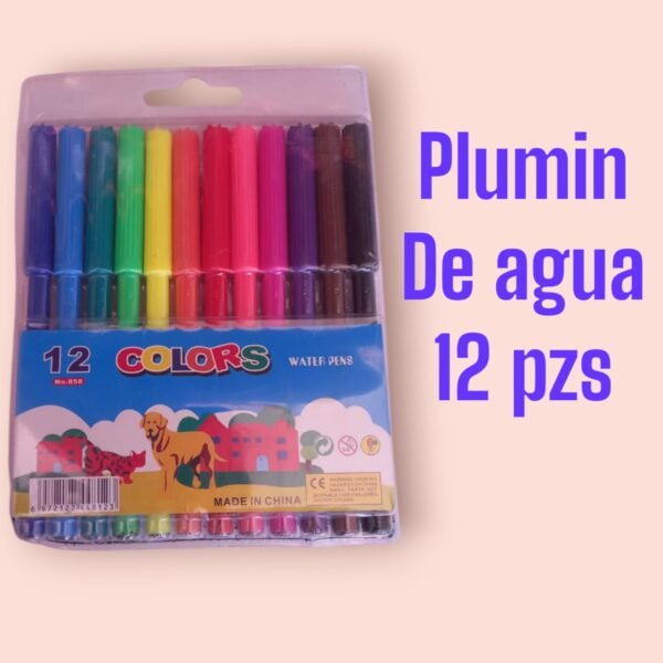 Plumin de agua 12 pzs