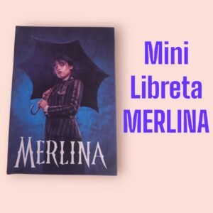 Mini Libreta para notas Merlina