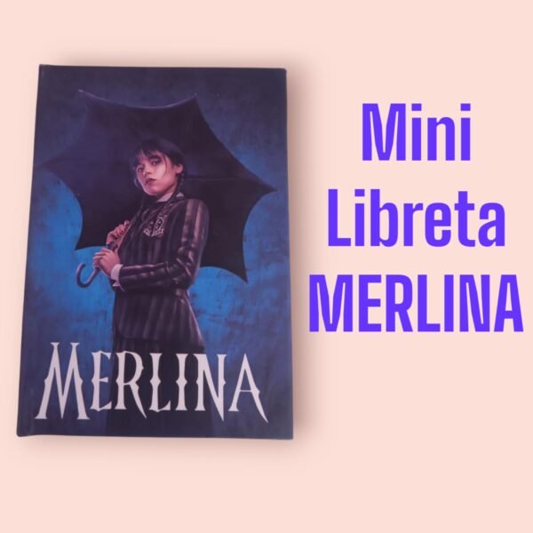Mini Libreta para notas Merlina