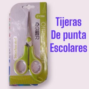 Tijeras de punta escolares