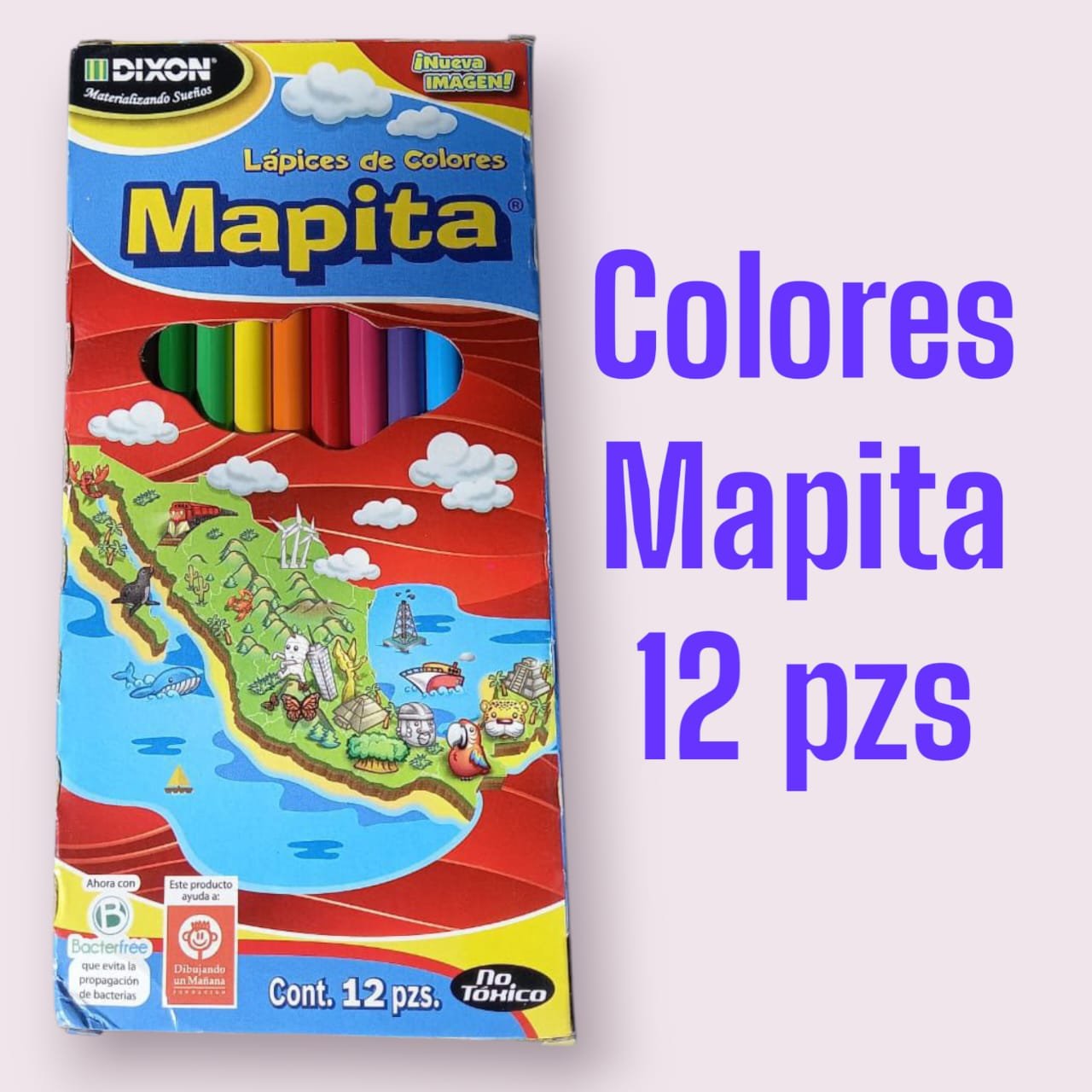 Colores Mapita 12 pzas.