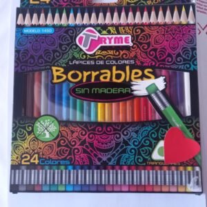 Colores Borrables Tryme 24 pzas.