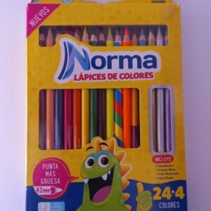 Colores Norma 24+4 pzas.