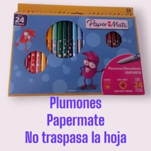 Plumones Paper Mate 24 pzas.