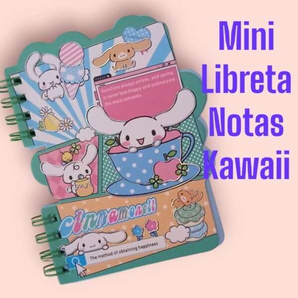 Mini Libretas Notas Kawaii - Image 3