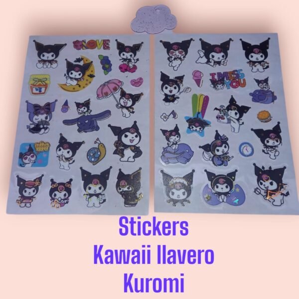 Stickers Llavero Kawaii