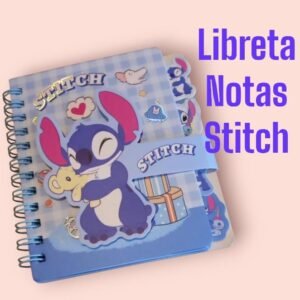MIni Libreta Notas Stitch