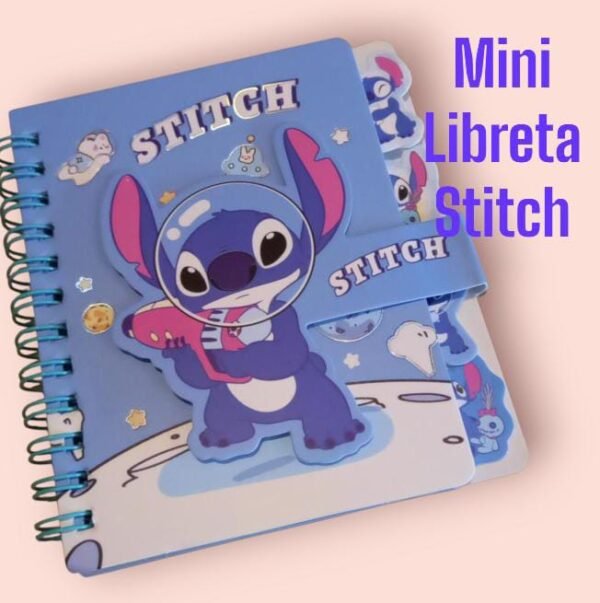 MIni Libreta Notas Stitch - Image 3