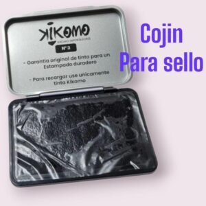 Cojín para sello tinta negra