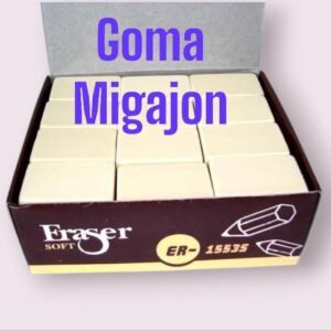 Goma de migajón escolar mini