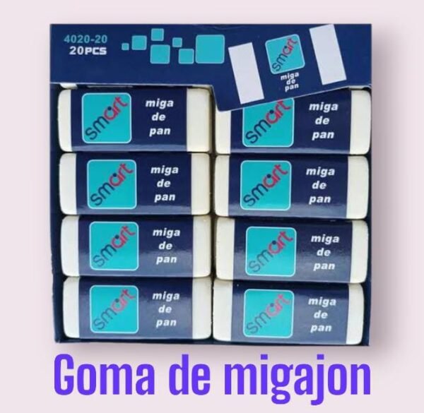 Goma de migajón escolar