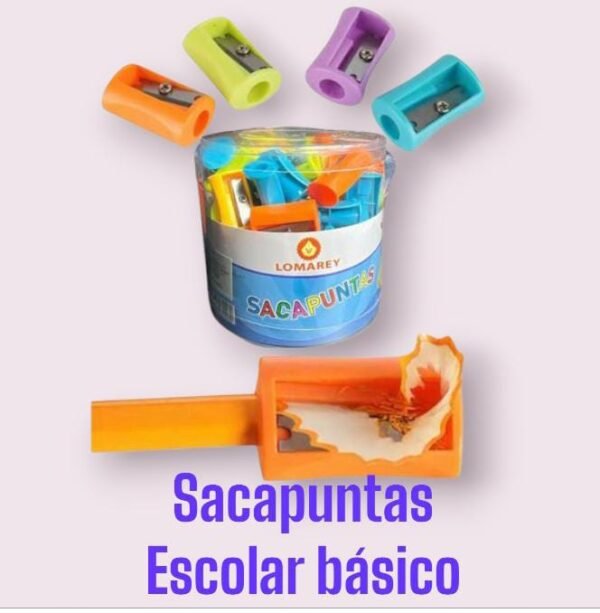 Sacapuntas Lomarey Básico Escolar
