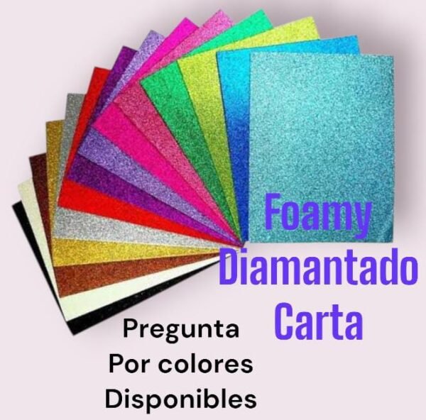 Foamy Diamantado tamaño Carta