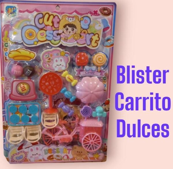Blíster carrito de Dulces