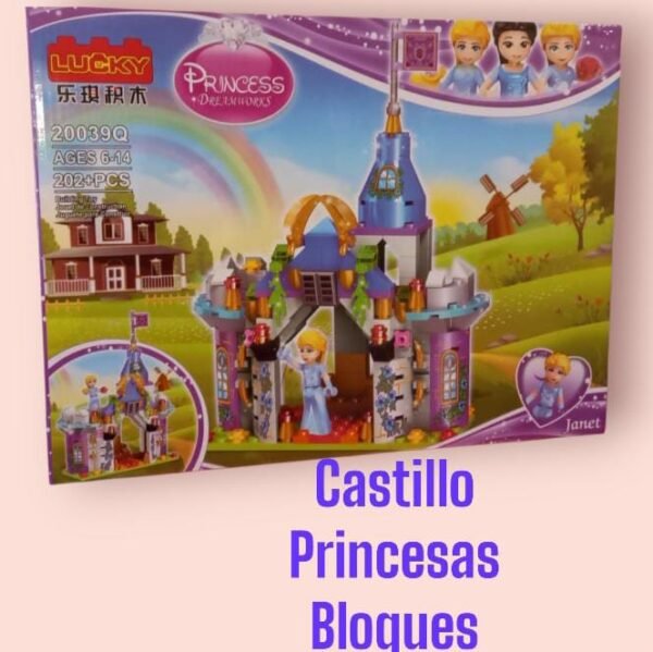 Castillo PrIncesas Bloques Tipo Lego