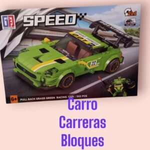 Carro Carreras Bloques Tipo Lego