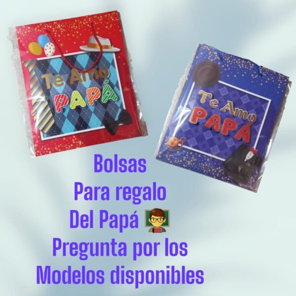 Bolsas de Regalo para Papá