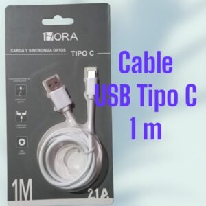 Cable USB Tipo C 1m 1HORA