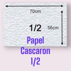 Papel Cascarón 1/2 x pz