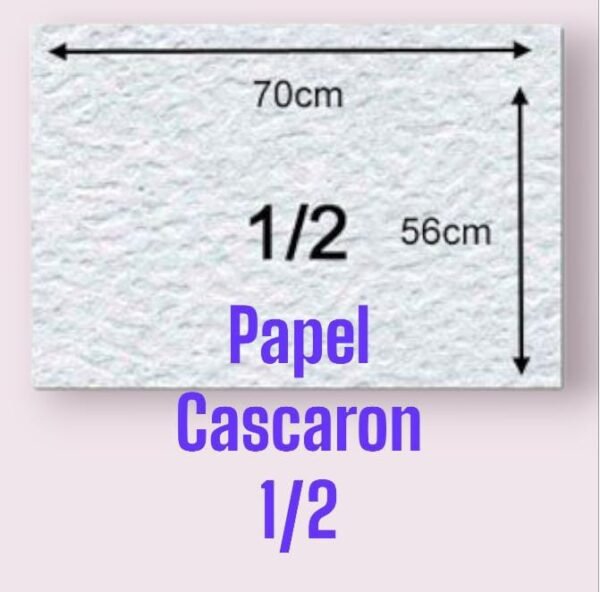 Papel Cascarón 1/2 x pz