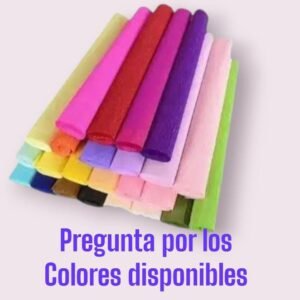 Papel Crepe x pz