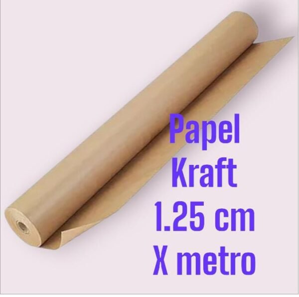 Papel Kraft 1.25 cm x metro
