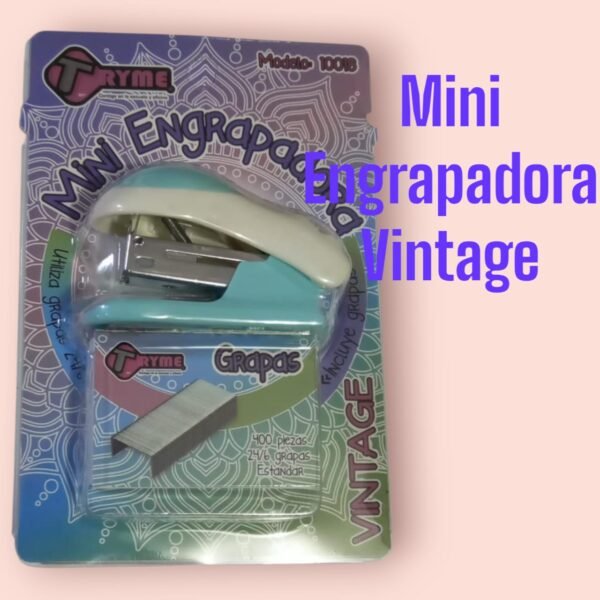 Mini Engrapadora Tryme Vintage - Image 4