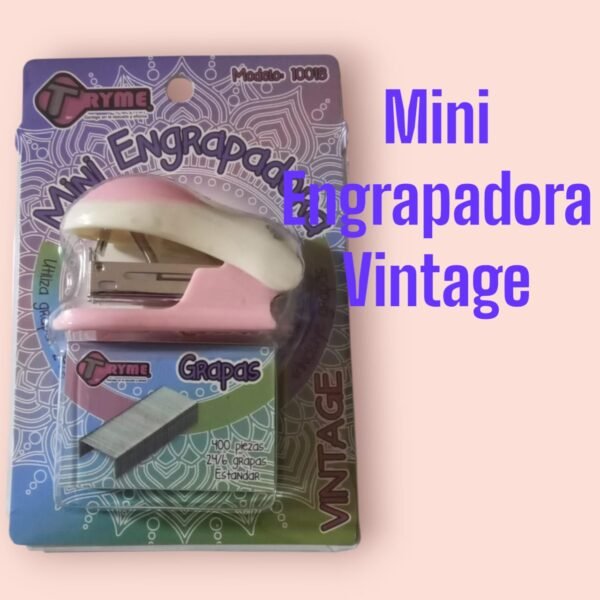 Mini Engrapadora Tryme Vintage - Image 3