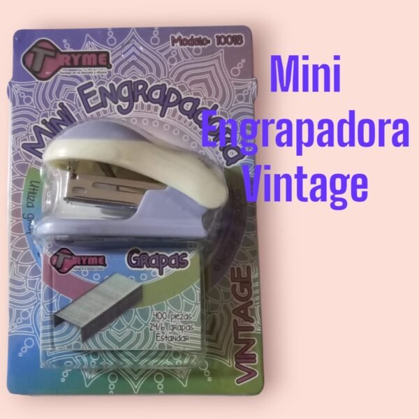 Mini Engrapadora Tryme Vintage - Image 2