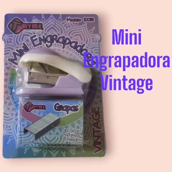Mini Engrapadora Tryme Vintage