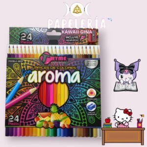 Colores Tryme con Aroma 24 pzs(